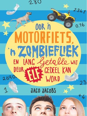 cover image of Oor 'n motorfiets, 'n zombiefliek